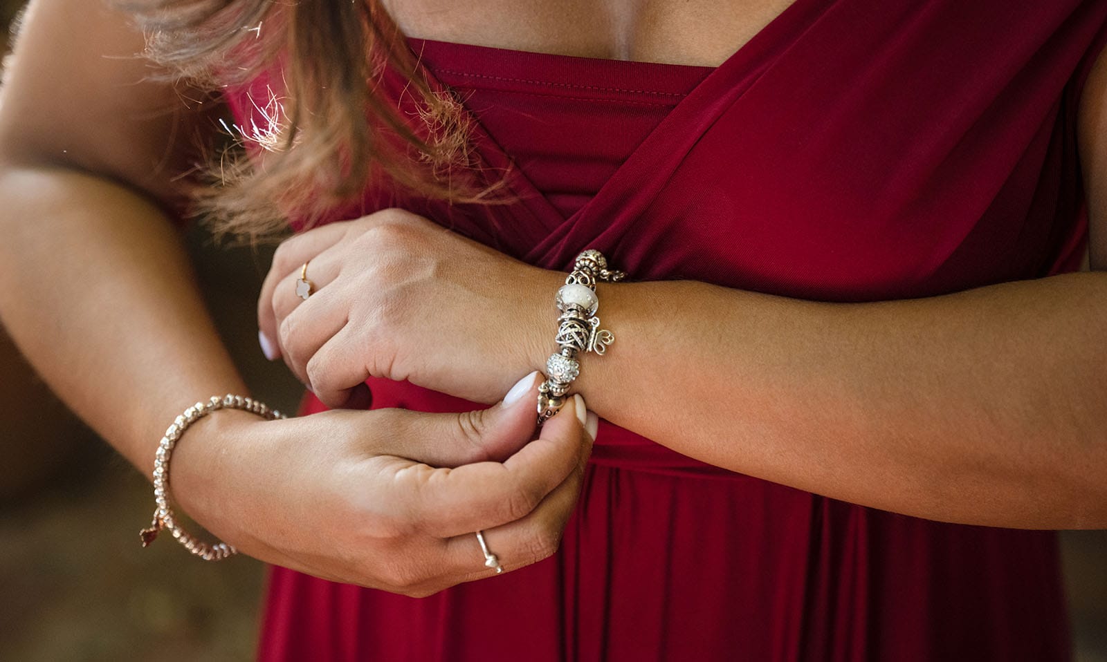 vine shed wedding - kat & katie 189 Pandora braclet