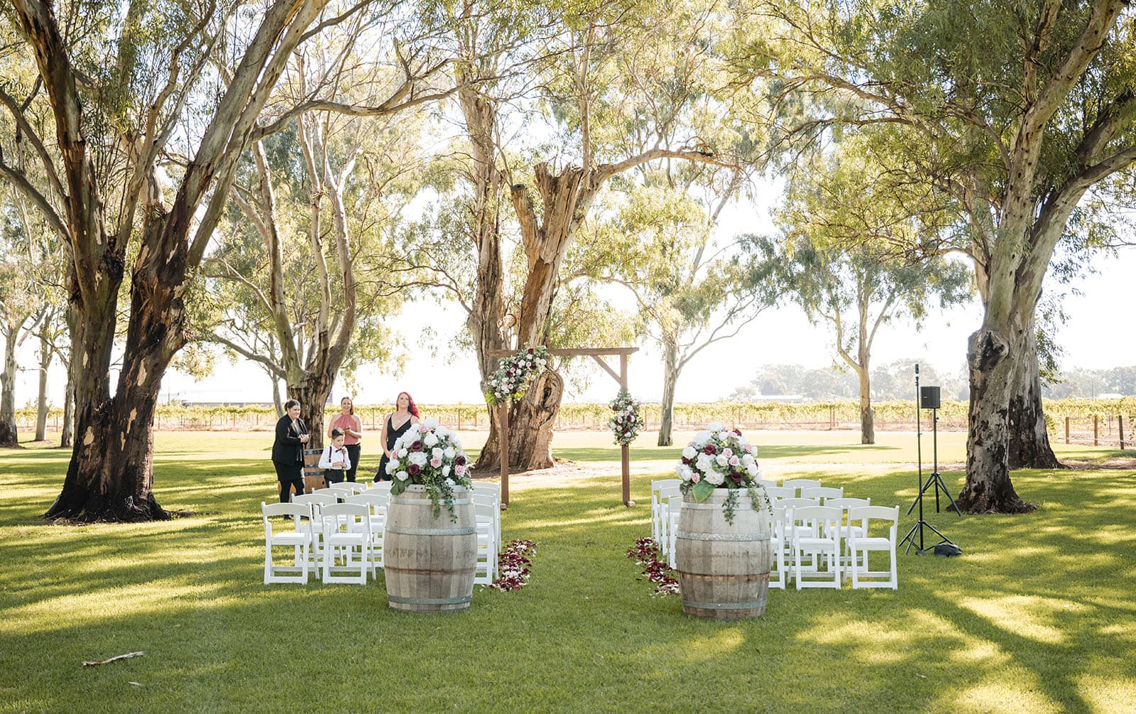 sneakys wedding - ash & michael 73 Sneakys wedding setup