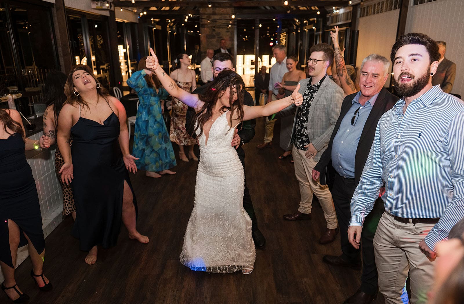 the house on haines wedding - emily & andrew 244 Dancing Bride