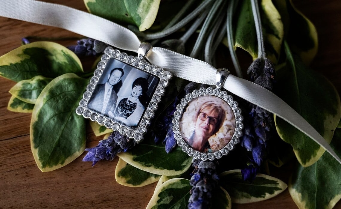 svenstudios bridal bouquet charms - made in adelaide 5 Wedding Bouquet Photo Memory Charm