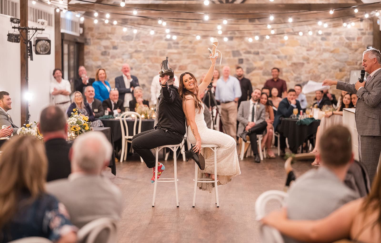 the house on haines wedding - emily & andrew 237 Wedding shoe game