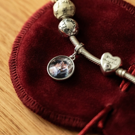 925 sterling silver pandora-compatible photo memory charm 4 925 Sterling Silver Pandora-Compatible Photo Memory Charm