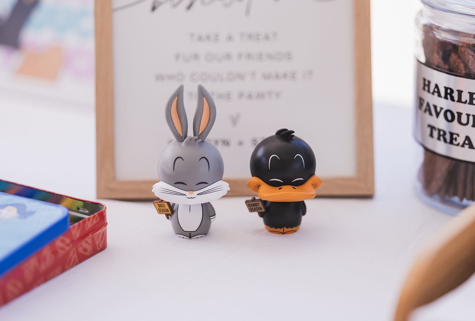 tiny house on the prairie wedding - kat & stacey 60 Bugs and Daffy
