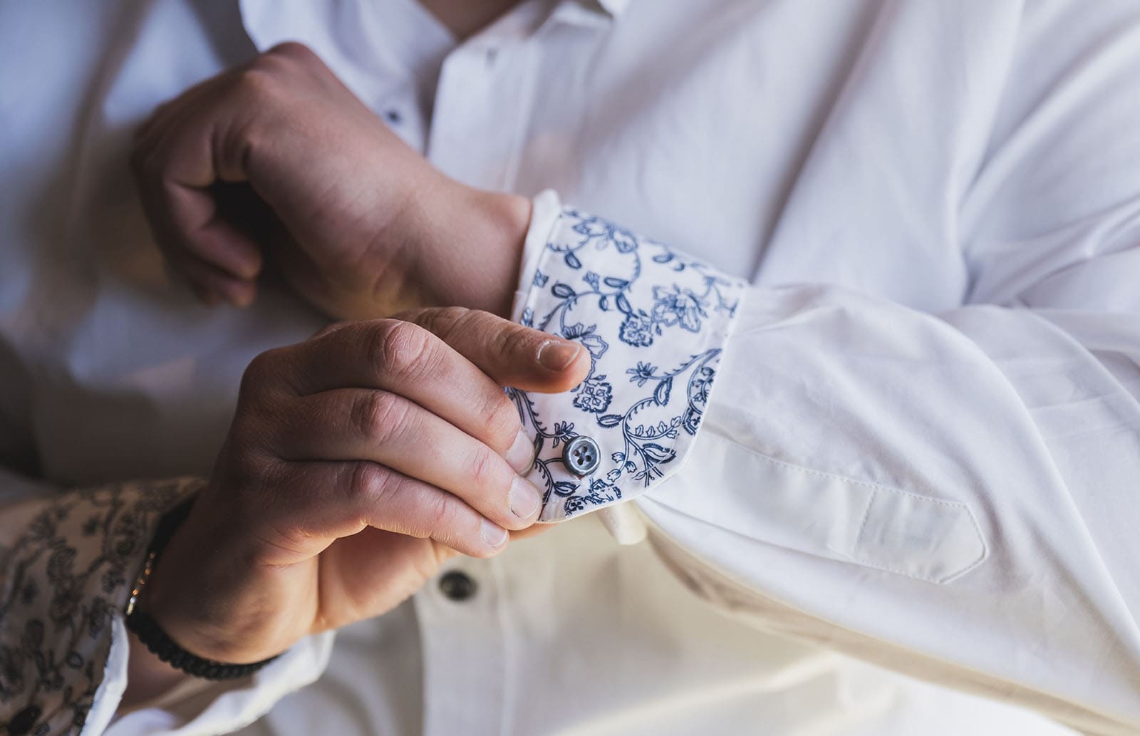tiny house on the prairie wedding - kat & stacey 58 Buttoning up cuffs