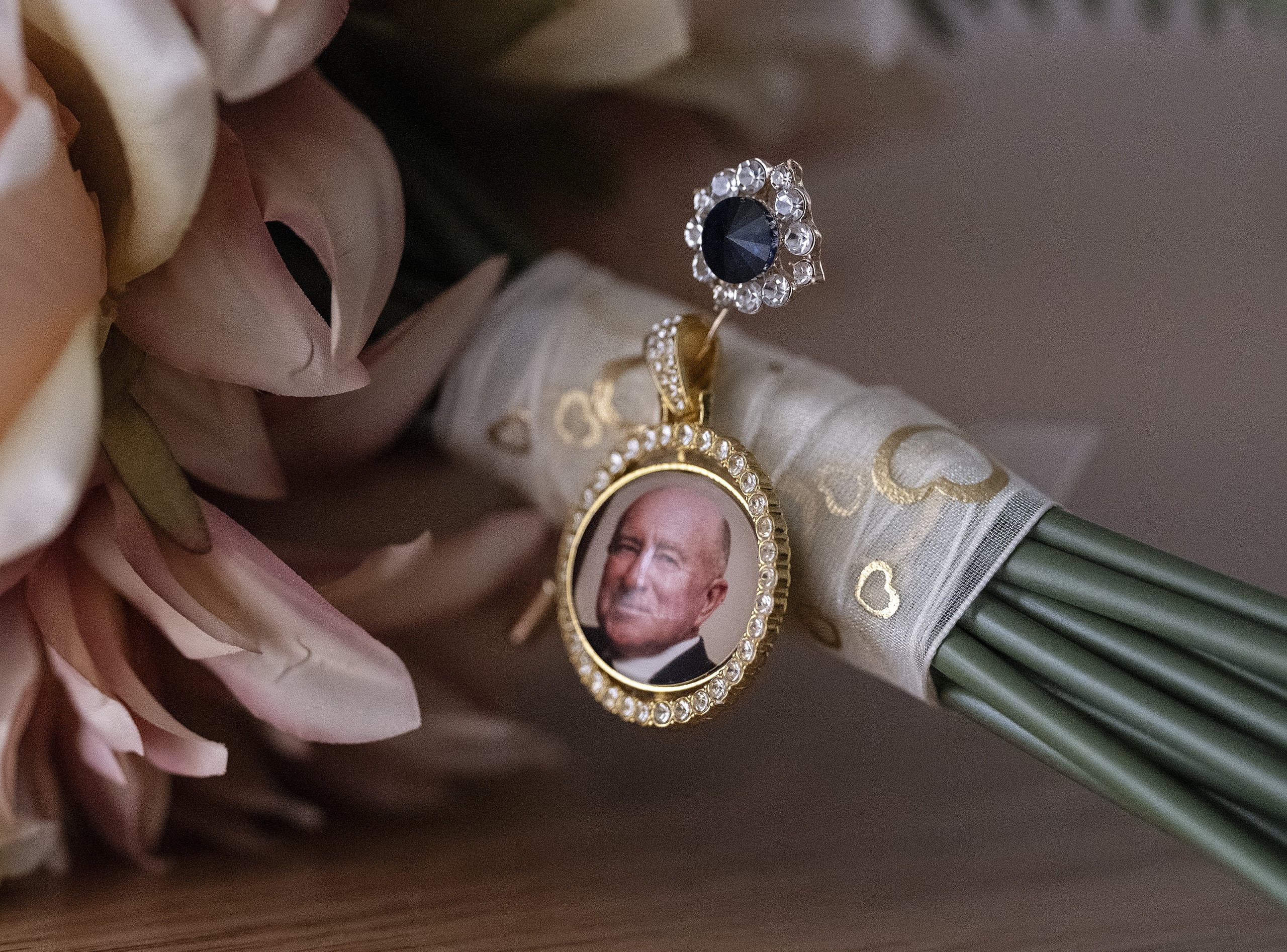 double sided, spinning photo memory charm with rhinestones 10 Spinning Photo Memory Charm with Rhinestones