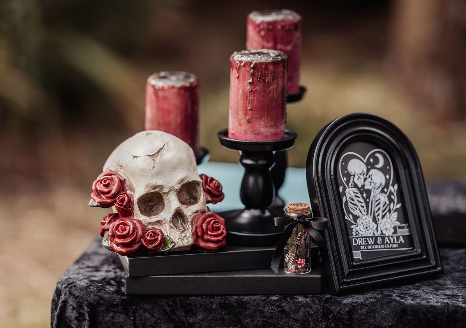 palm house gardens wedding - ayla & drew 137 Gothic decor