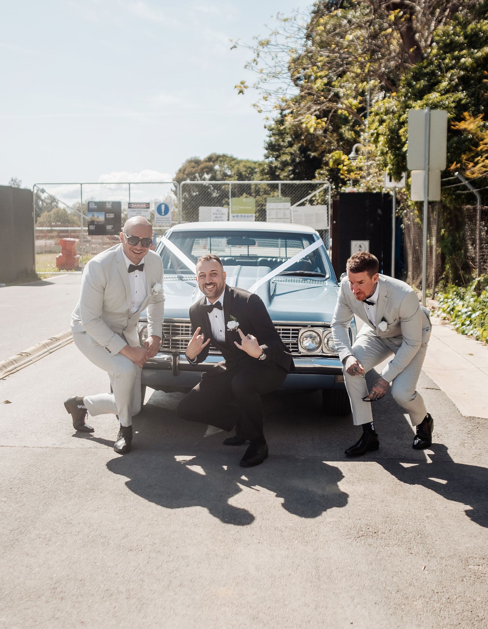 botanic gardens adelaide wedding - melanie & adrian 216 Classic Car Show: Timeless Vintage Automobiles Displayed in Style.