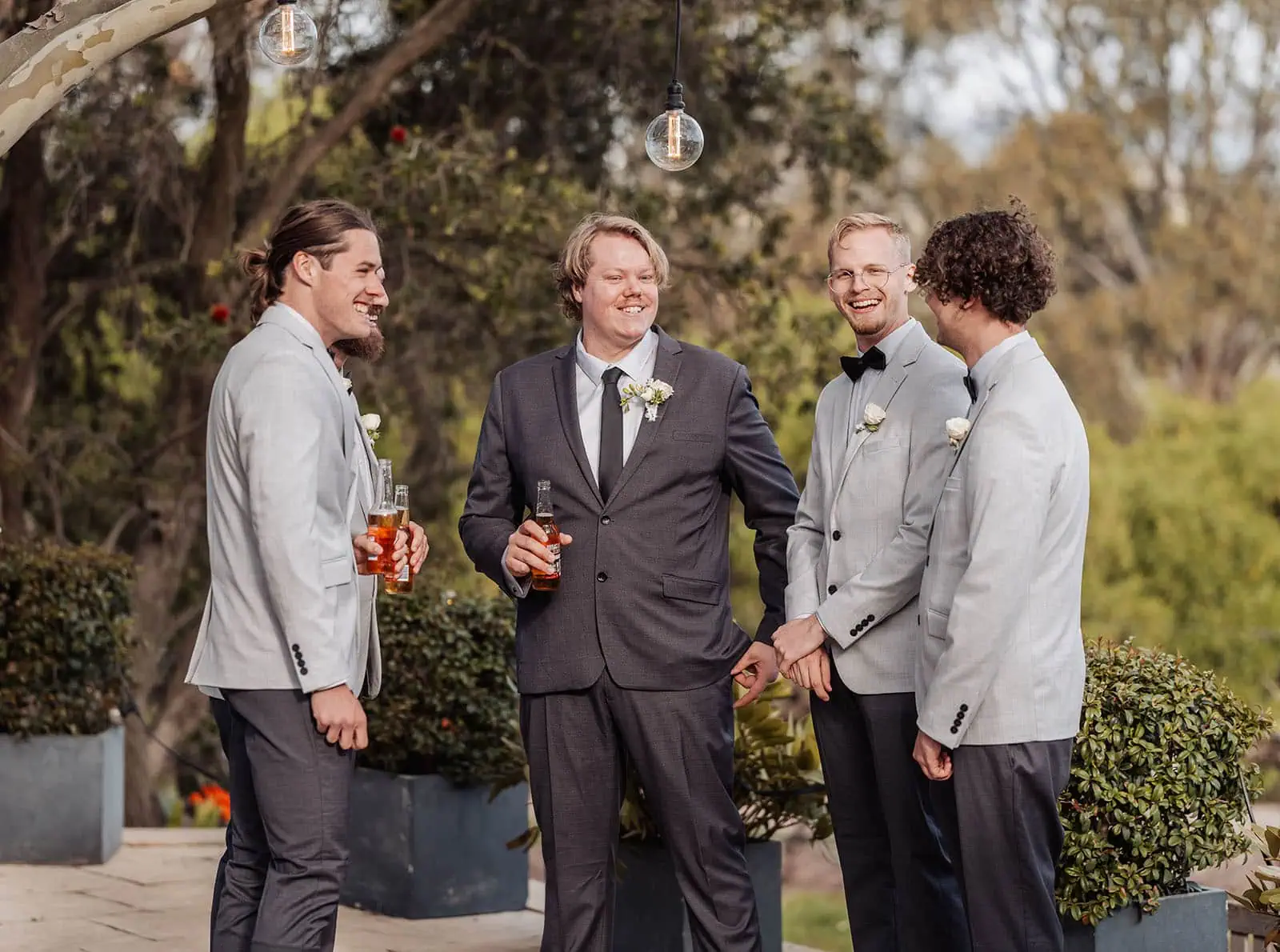 beach rd wines wedding - hana & jessie 49 Joyful wedding celebration with candid moments and happy guests.