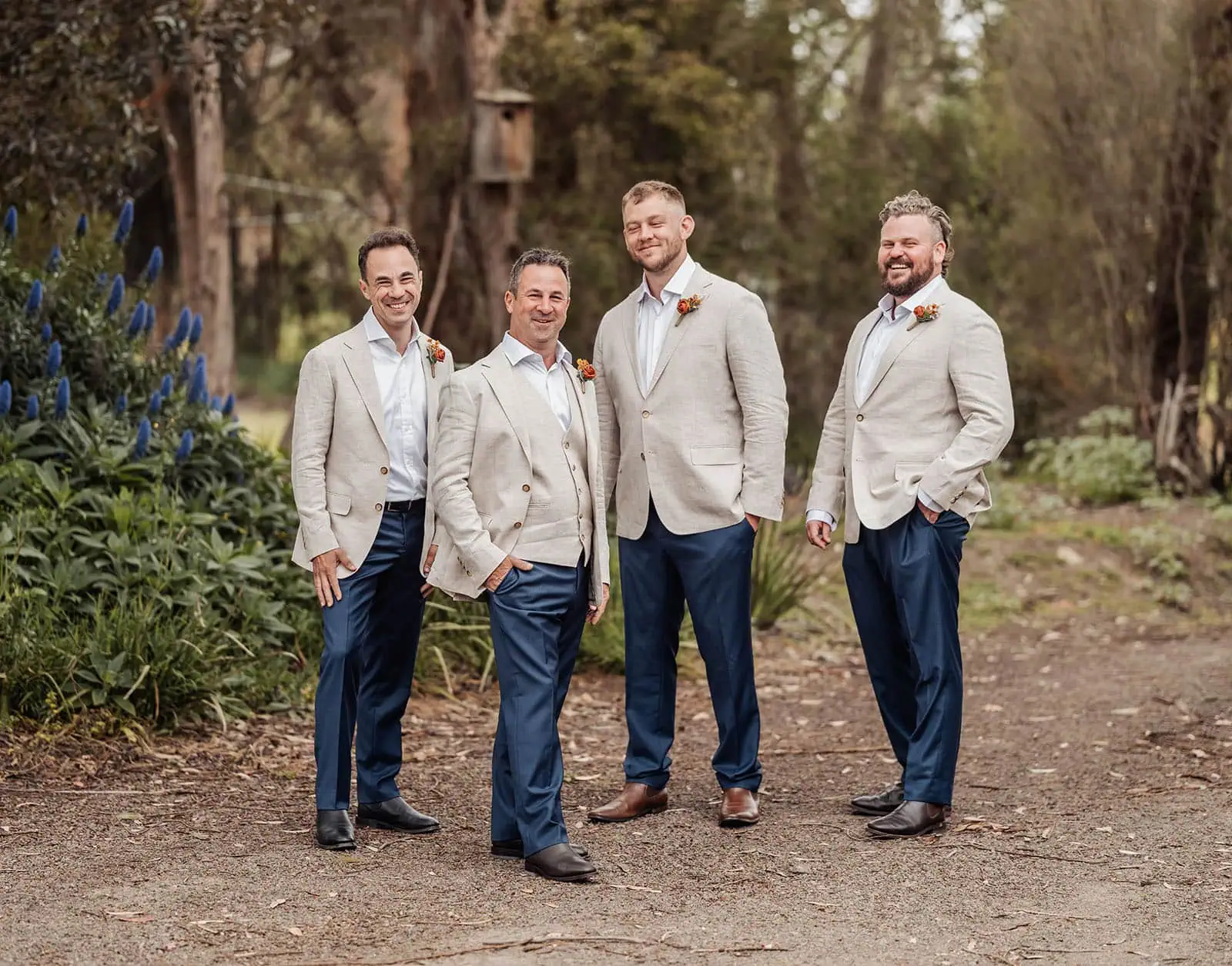country victoria wedding in corrunnun – rachelle & anthony 288 Outdoor wedding celebration with guests, elegant decor, and scenic views.