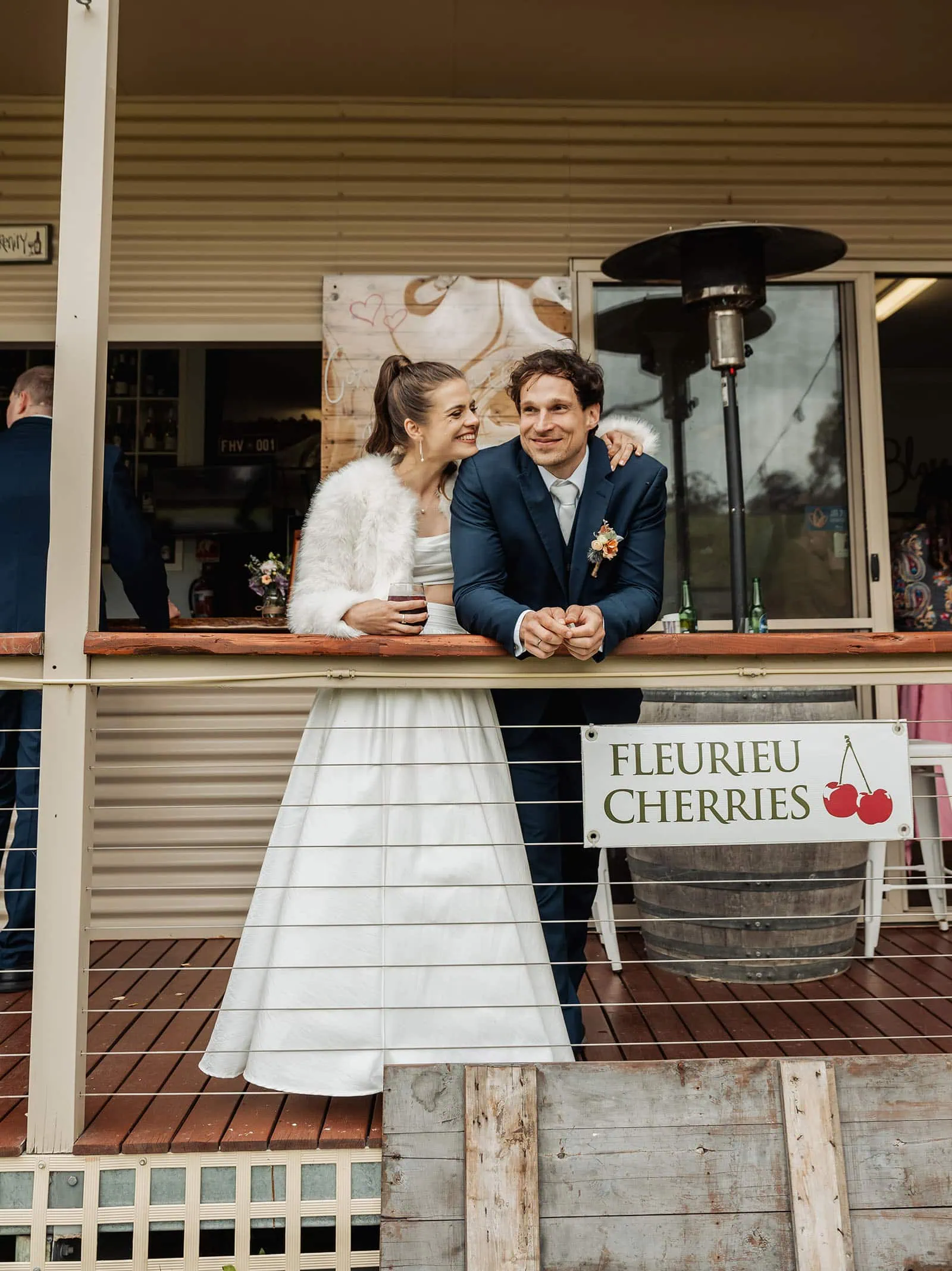 fleurieu cherries wedding - kimberley & richard 47 Wedding celebration with Fleurieu cherries and elegant decor.