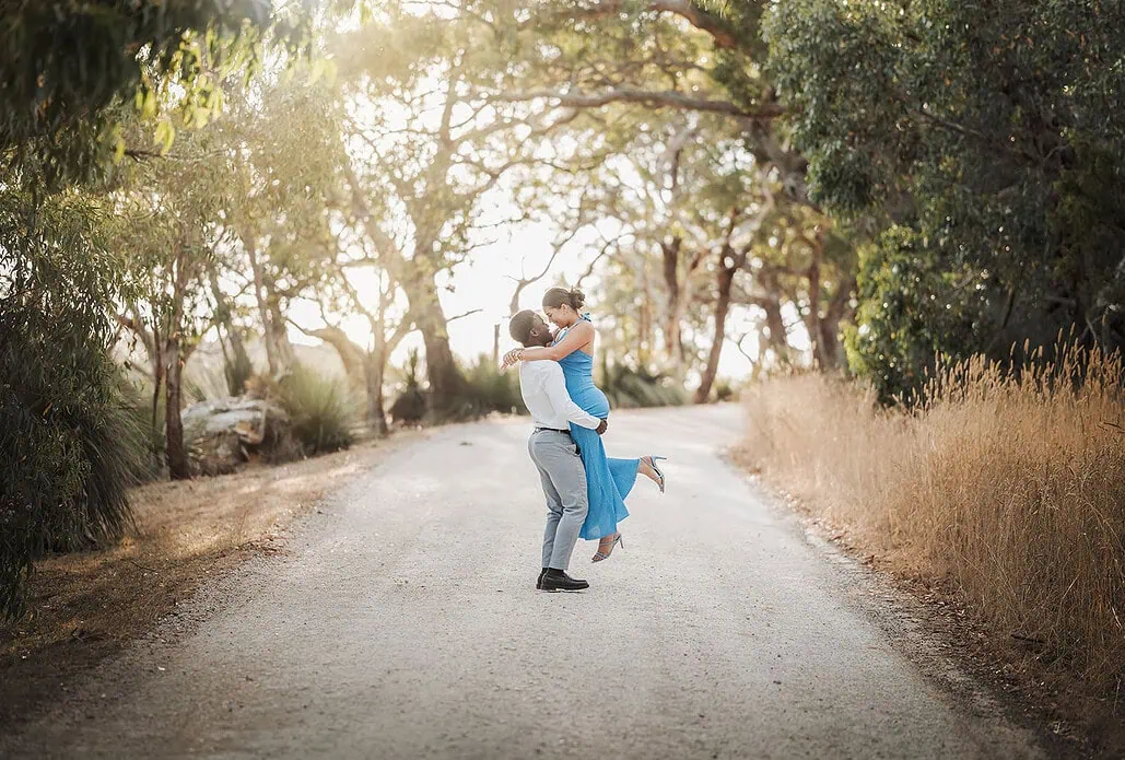 An Away At Ancell Proposal in Mount Jagged. See how Sekou surprised Mollie with a countryside sunset proposal surrounded by Gum Trees