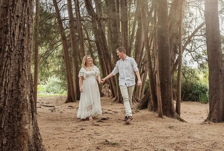 Botanic Gardens Wedding Shoot - Olivia & Sean