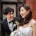 Teri and Thomas smiling together outside the Adelaide Marriage and Registration Office after their wedding ceremony